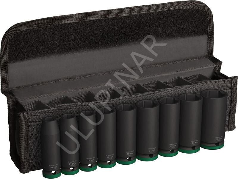 Bosch PRO Impact Somun Sıkma Lokma Seti (1/2 inç Derin / 10-27 mm / 9 Adet) - 2608003040