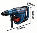 Bosch GBH 18V-45 C Akülü Kırıcı Delici (SDS Max - BITURBO - Solo/Aküsüz) - 0611913120