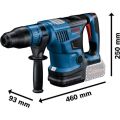 Bosch Gbh 18V 36C Akülü Kırıcı Delici 2X8A Biturbo
