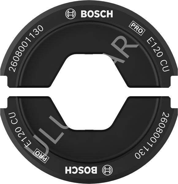 Bosch PRO Kıvırma Kalıbı E120 (120 mm2 Bakır / GPH 18V-60 Uyumlu) - 2608001130