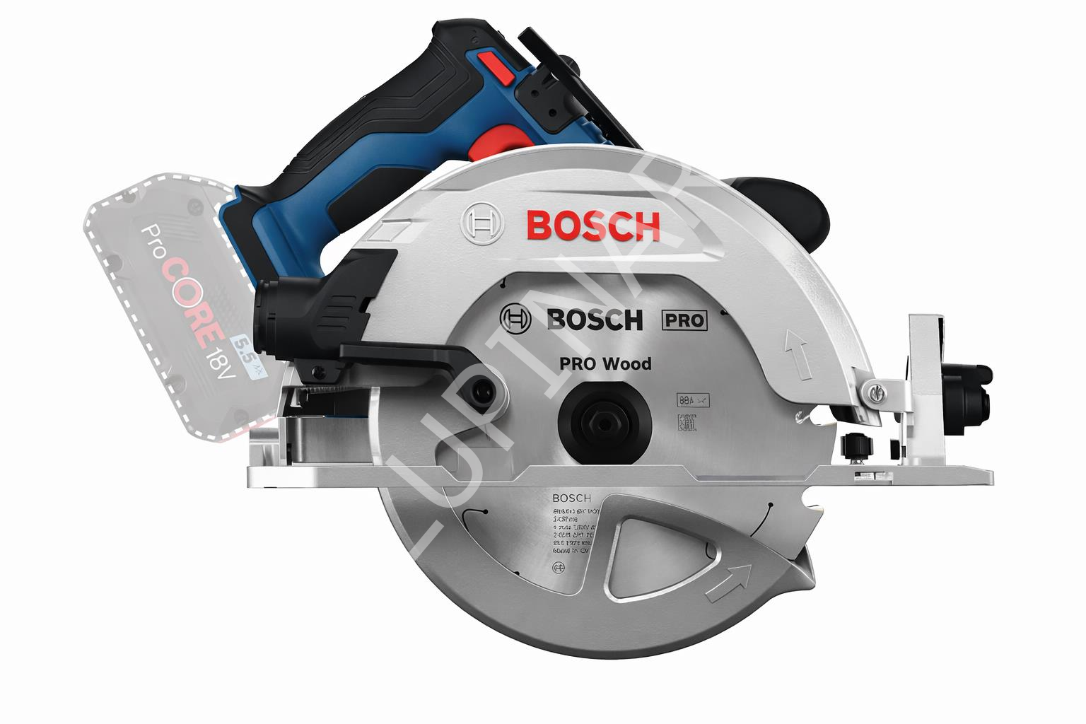 Bosch GKS 18V-68-2 Akülü Daire Testere (Solo/Aküsüz - 190 mm) - 06016D0000