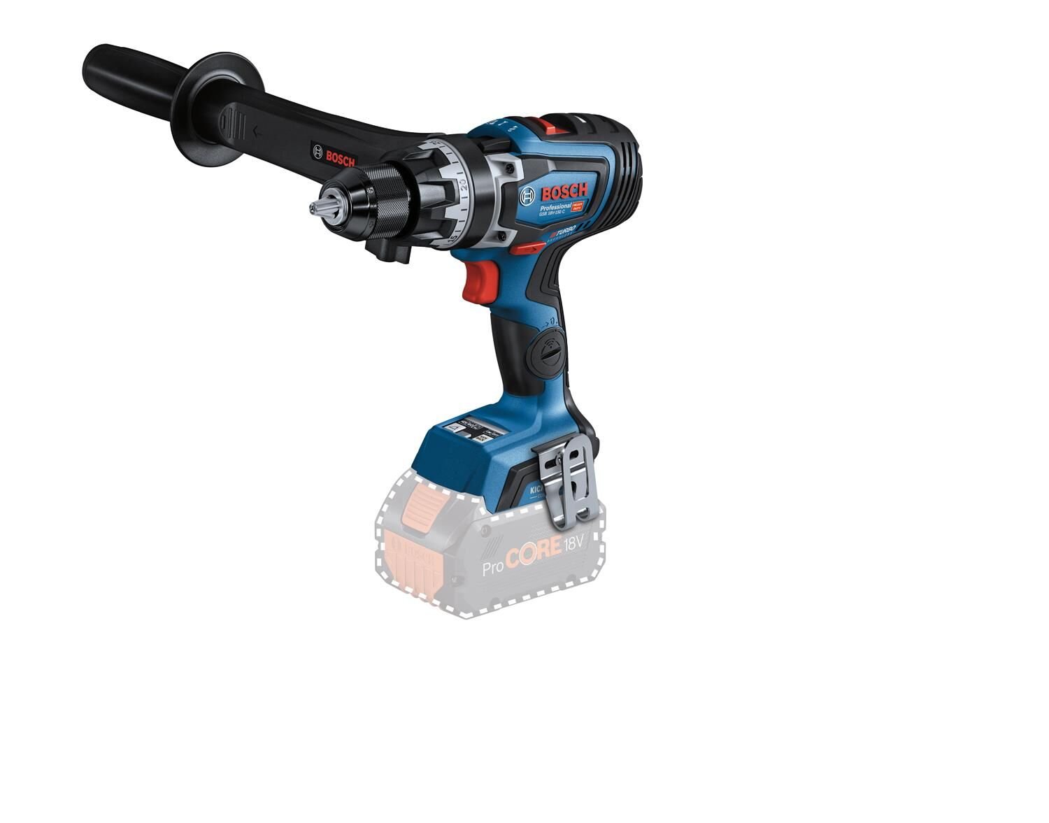 GSB 18V-150 C  DARBELİ DELME VİDALAMA (SOLO)