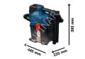 Bosch GAS 18V-6LS Akülü Islak/Kuru Süpürge Seti (2 x 4.0 Ah 18V Akü - 6 Litre) - 06019K2100-SET