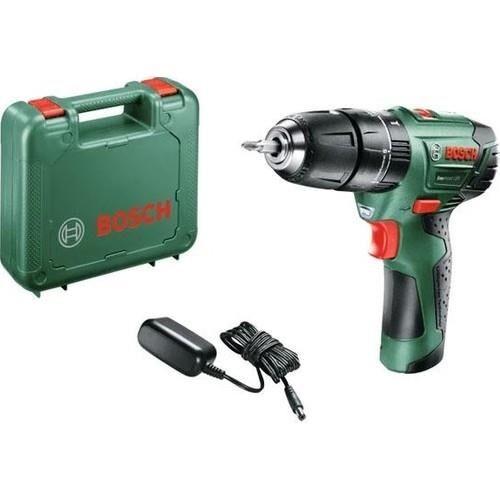 Bosch EasyImpact 1200 Akülü Darbeli Delme/Vidalama Makinesi (12V - 1.5 Ah Çift Akülü + Aksesuar Seti) - 06039D3105