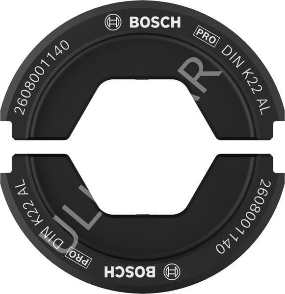 Bosch Kıvırma Kalıbı (DIN K22 - 95/120 mm - Alüminyum Uyumluluğu - GPH Sıkma Sistemi) - 2608001140