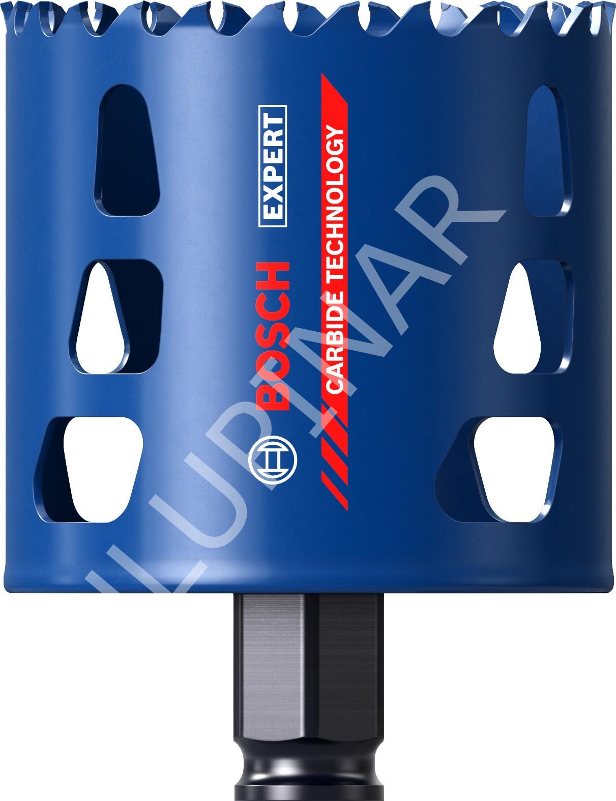 Bosch Expert Construction Material Panç (68 mm Çap - PC-Plus Adaptör Sistemi - Carbide Teknolojisi - Uzun Ömürlü Delik Açma Testeresi) - 2608900433