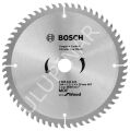 Bosch Eco for Wood Daire Testere Bıçağı (184 mm Çap - 20 mm Göbek Çapı - 60 Diş - Hassas Kesim Profili - Ahşap Uyumluluğu) - 2608644424