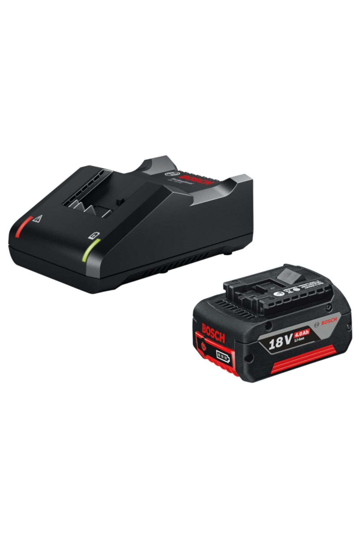 Bosch 18V Başlangıç Seti (1x4,0 Ah Akü + GAL 18V-40 Şarj Cihazı) - 1600A01B9Y