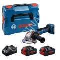 Bosch GWS 18V-11 2x8.0Ah Procore Çift Akülü Taşlama