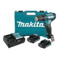 Makita DF333DWAE Akülü Delme ve Vidalama Makinesi (12V Max - 2 x 2.0 Ah Akü ve Şarj Cihazı) - DF333DWAE