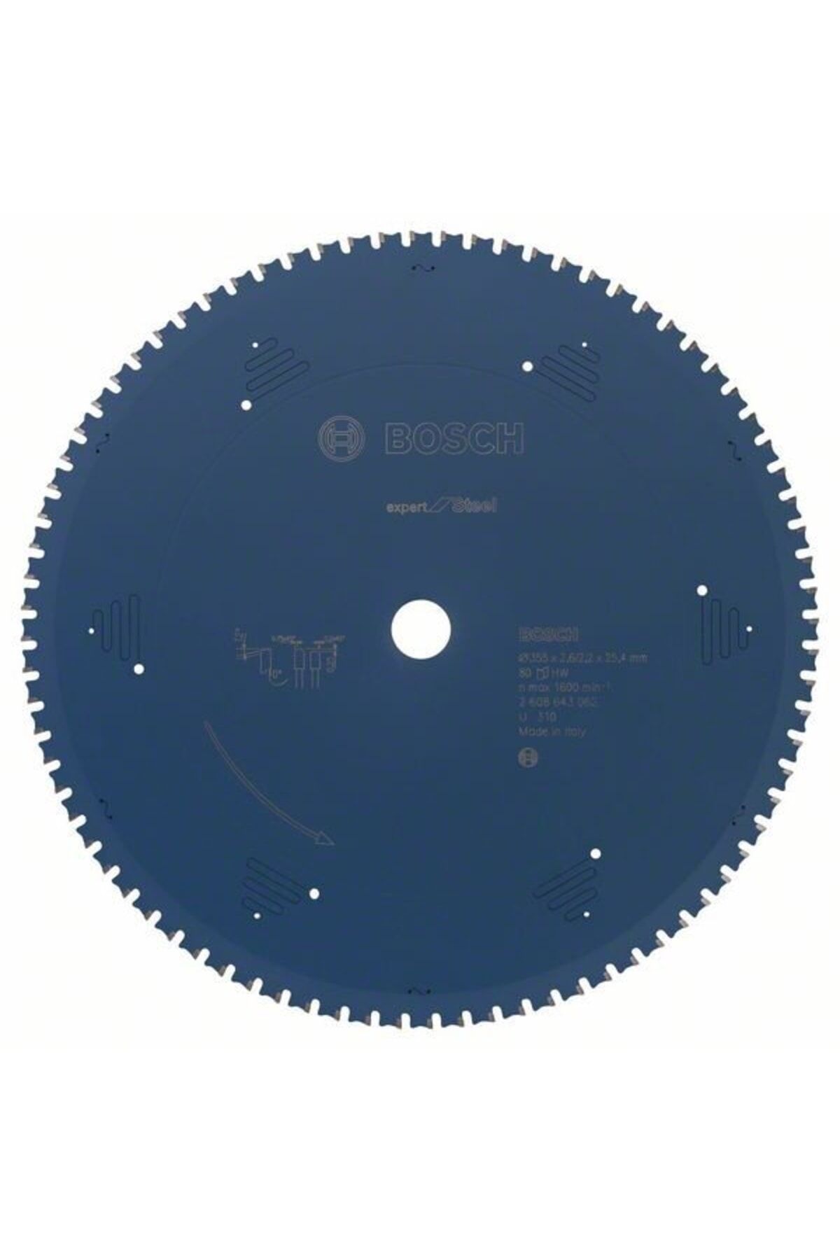 Bosch Expert for Steel Daire Testere Bıçağı (355 x 25.4 mm, 80 Diş) - 2608643062