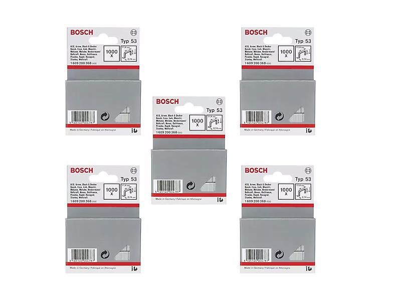 Bosch Zımba Teli Tip 53 (8 mm - 5000 Adet) - 2609200365