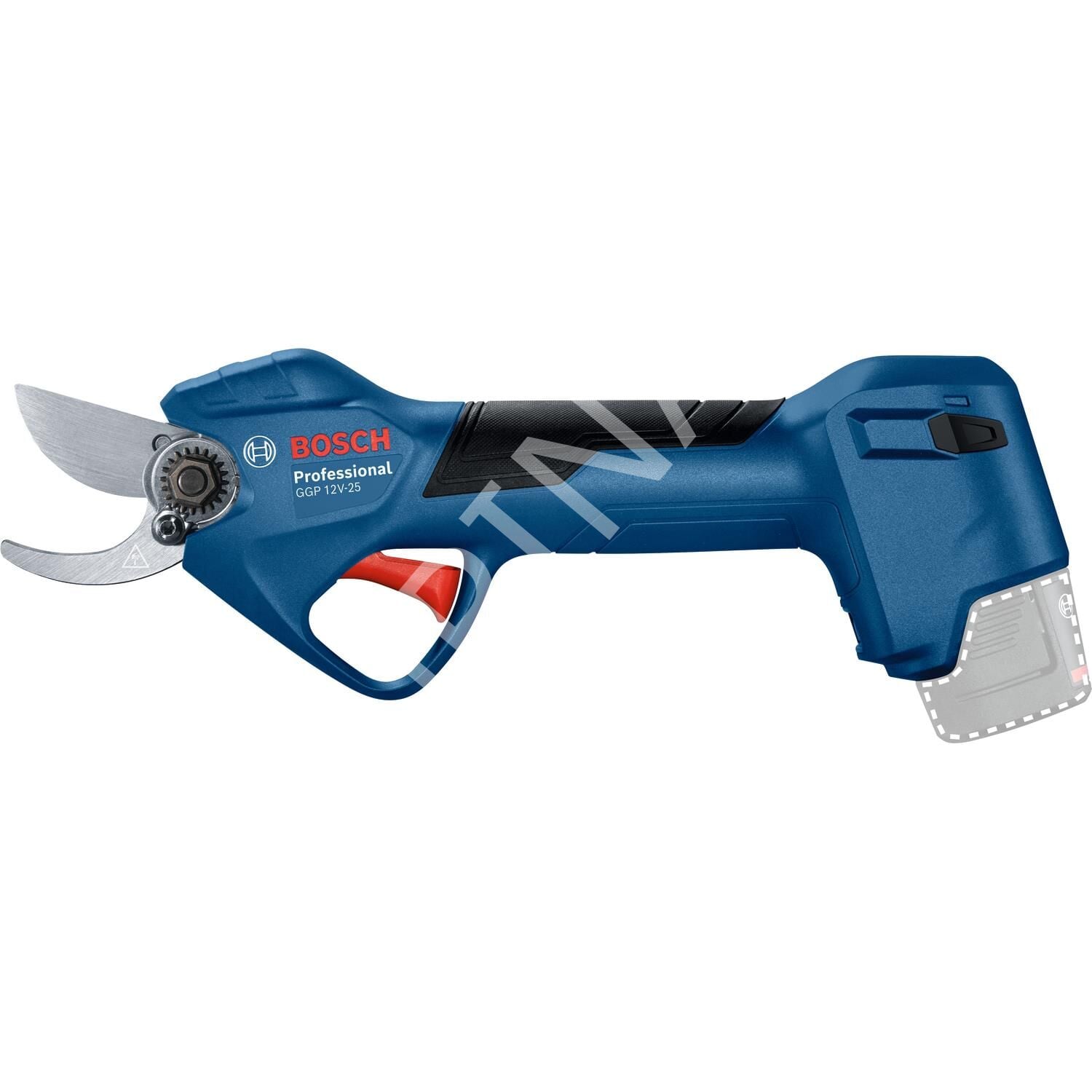 Bosch GGP 12V-25 Bahçe Makası (12V - 25 mm Maksimum Kesme Çapı - Kömürsüz Motor - Paslanmaz Çelik Bıçaklar - Solo/Aküsüz) - 06008D8101