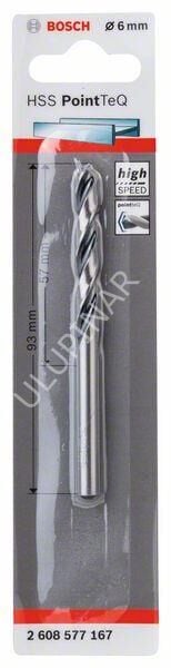 HSSPointTeQ Metal Matkap Ucu 6,0mm 1li