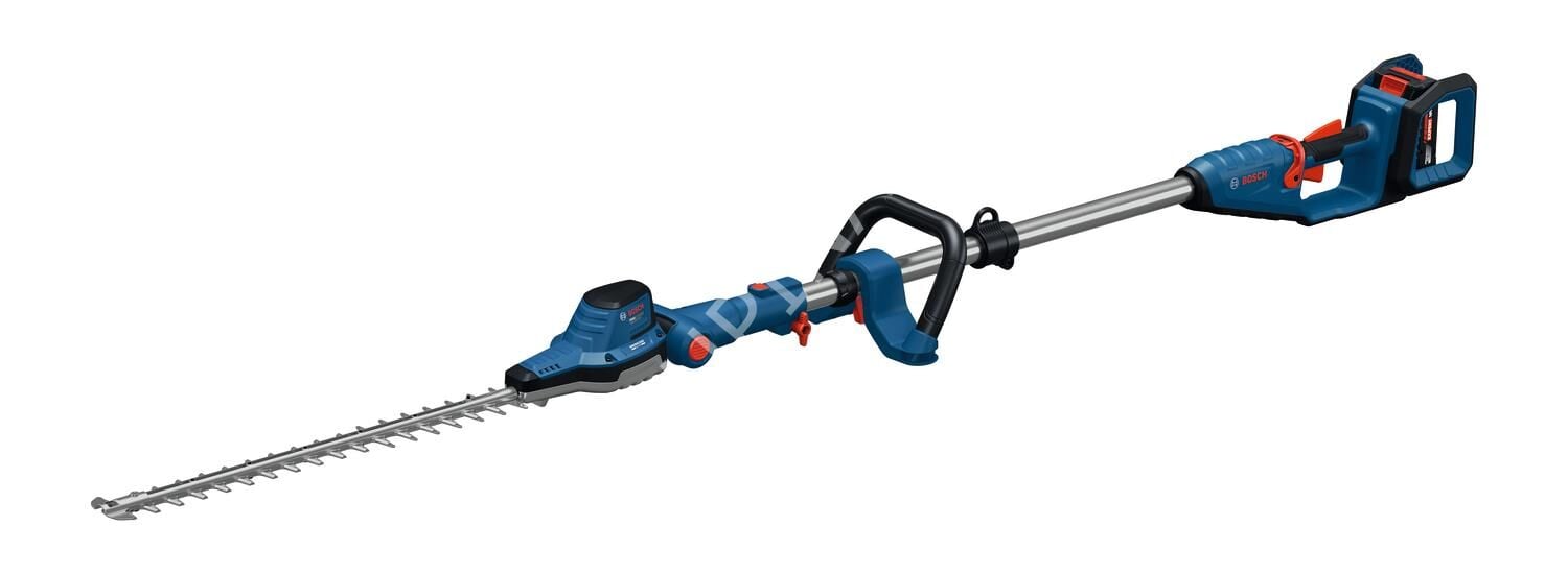Bosch GHE 18V-50 FP Çit Kesme Makinesi (18V - 50 cm Bıçak Uzunluğu - 20 mm Diş Açıklığı - Kömürsüz Motor - Solo/Aküsüz) - 06008D5100
