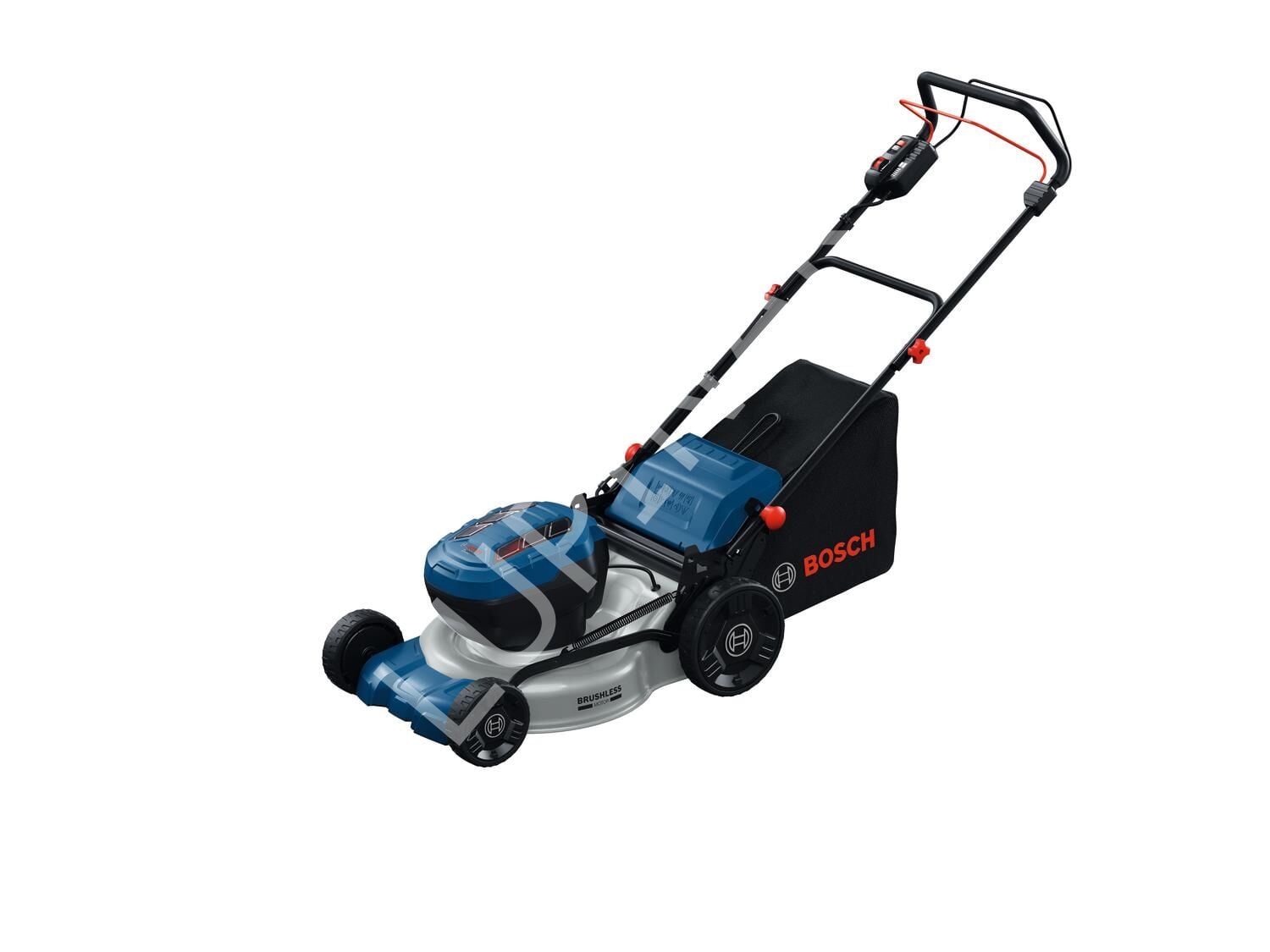 Bosch GRA 18V-2-46 SP Akülü Çim Biçme Makinesi (18V - 46 cm Kesme Genişliği - Şanzımanlı/Kendi Yürür Özelliği - Kömürsüz Motor - Solo/Aküsüz) - 06008C8200