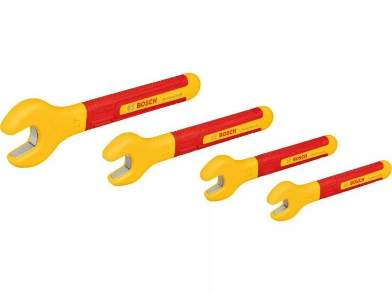 Bosch VDE Çatal Anahtar 4 Parça 8/10/13/17mm NE8