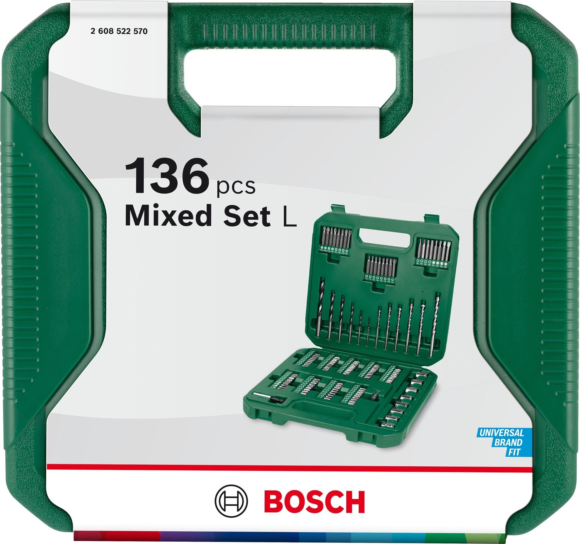 Bosch Aksesuar Seti 136 Parça