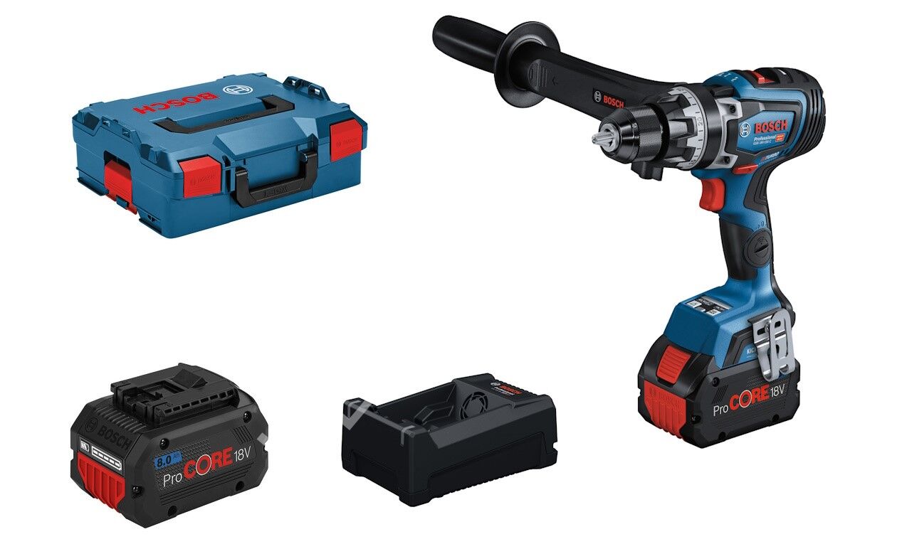 GSB 18V-150 C Procore 2x8.0 Darbeli Delme Vidalama