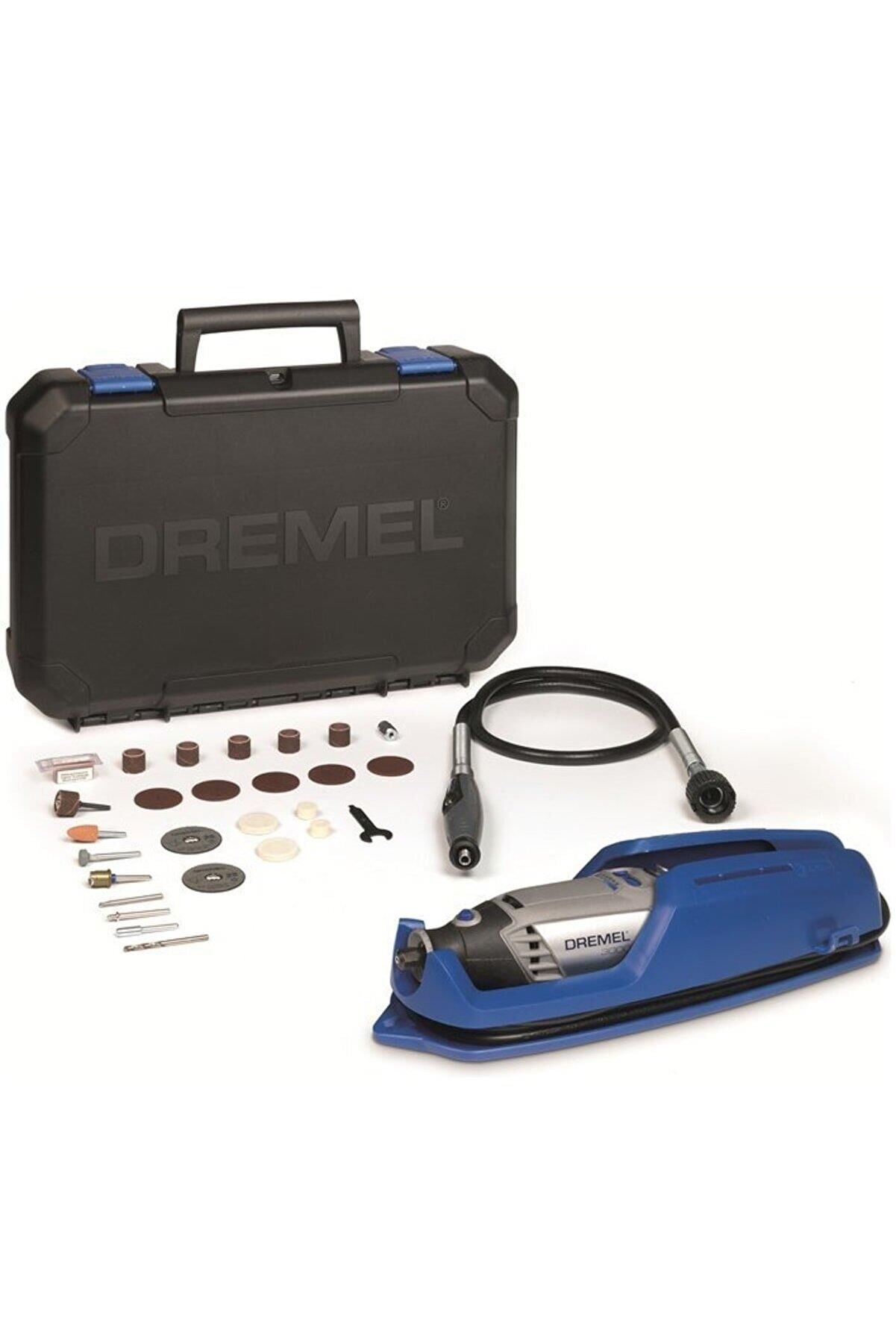 Dremel 3000 El Motoru (130W - 25 Aksesuar + Esnek Mil - Çantalı) - F0133000JS