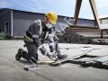 Bosch GWS 18V-8 4.0Ah+Kanvas Çantalı Tek Akülü Taşlama Makinası