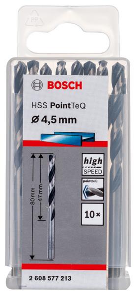 Bosch HSSPointTeQ Metal Matkap Ucu 4.5 mm 10''lu