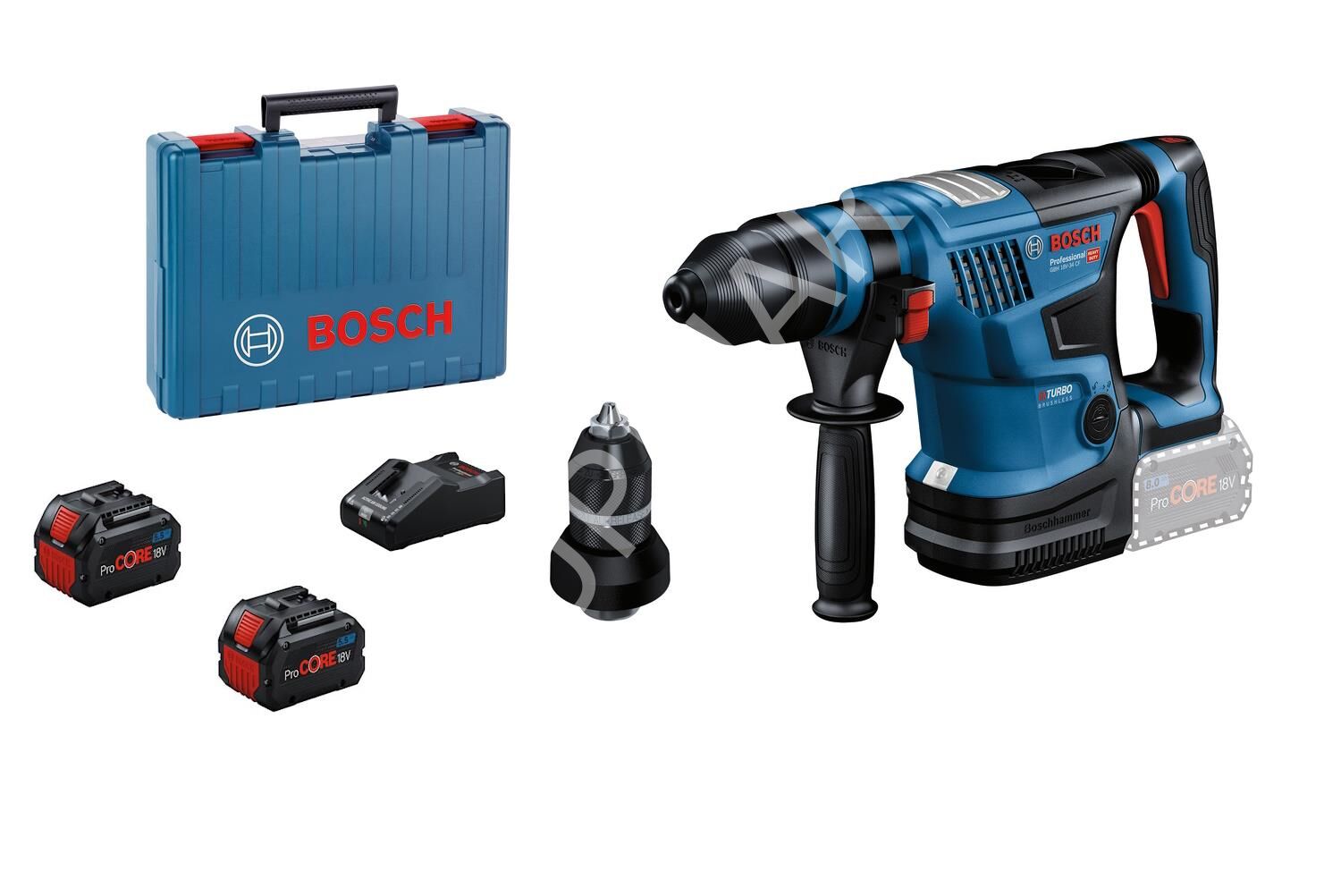 Bosch GBH 18V-34 CF 2x5,5 Procore Çift Akülü Kırıcı Delici