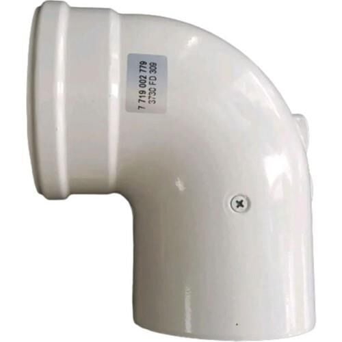 Bosch Yoğuşmalı Kombi Baca Dirseği (90 Derece - 60/100 mm Uyumlu) - 7738113496