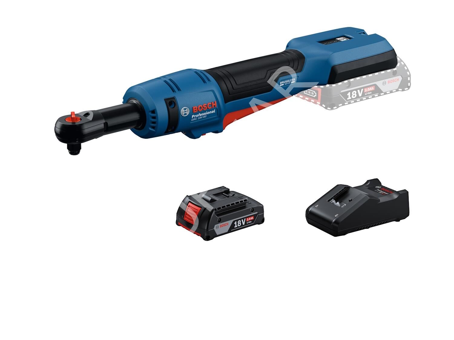GRC 18V-60 1x2.0Ah Tek Akülü Darbeli Somun Sıkma Makinesi