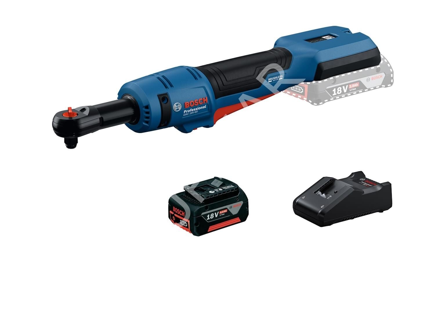 GRC 18V-60 1x4.0Ah Tek Akülü Darbeli Somun Sıkma Makinesi