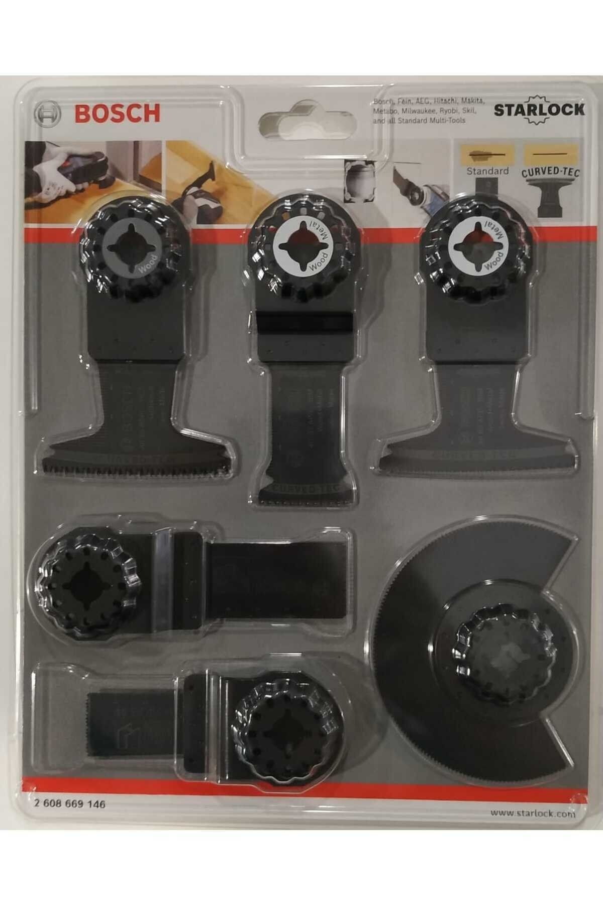 Bosch Starlock Ahşap ve Metal Testere Bıçağı Seti (9 Parça - GOP/Multitool Uyumlu) - 2608669146