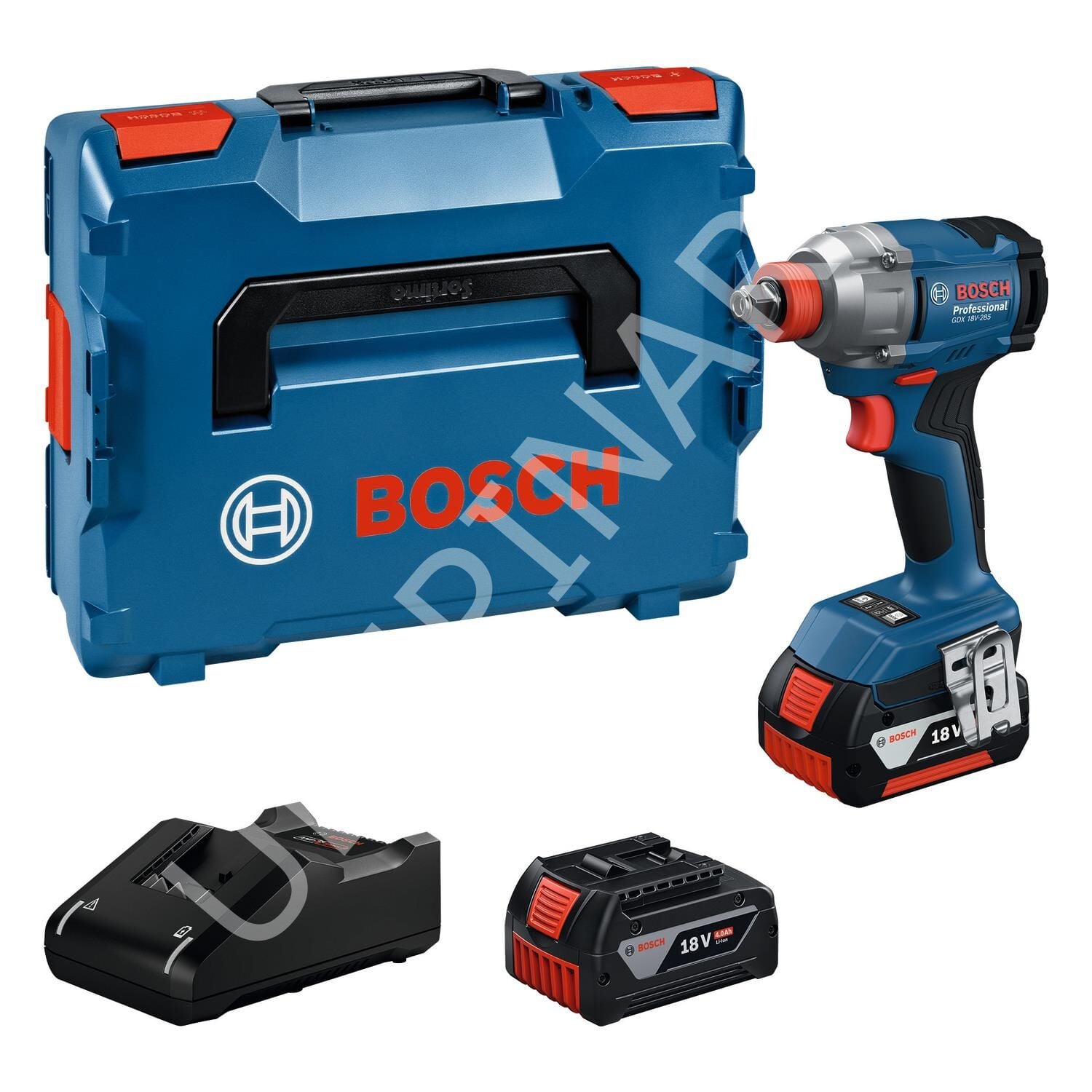 Bosch GDX 18V-285 2x4.0Ah Çift Akülü Darbeli Somun Sıkma