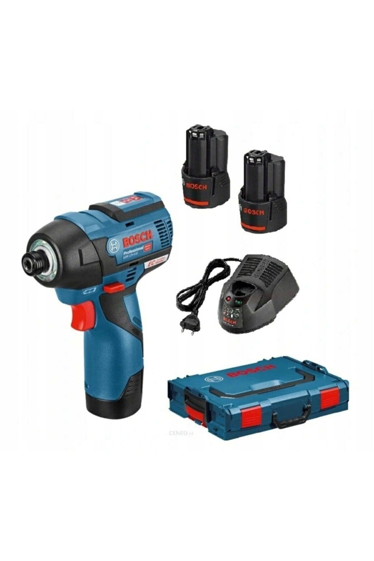 Bosch GDR 12V-110 Akülü Darbeli Somun Sıkma (12V 2x3,0Ah + L-BOXX) - 06019E0005