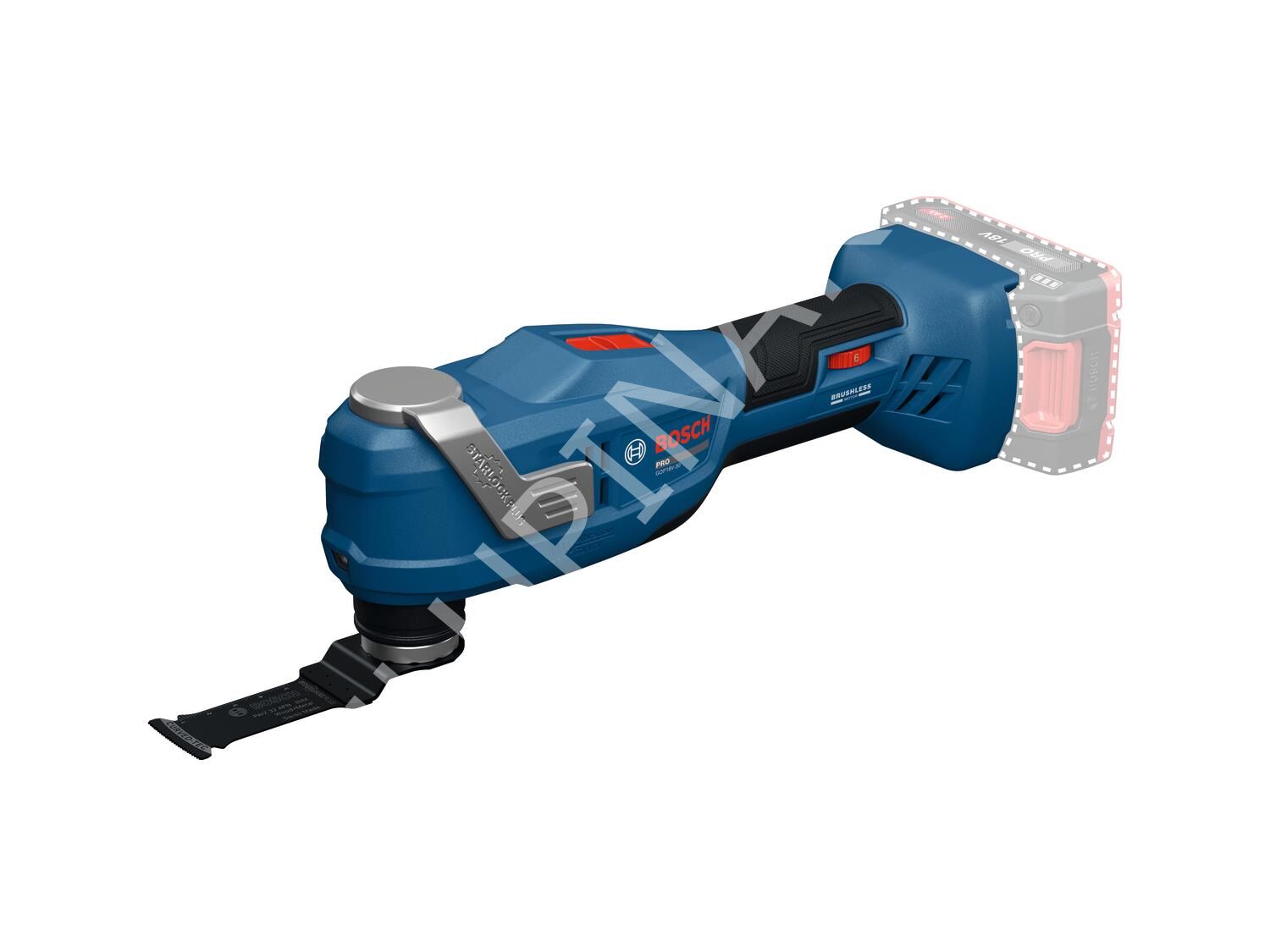 Bosch GOP 18V-30 Salınım Hareketli Makine Solo