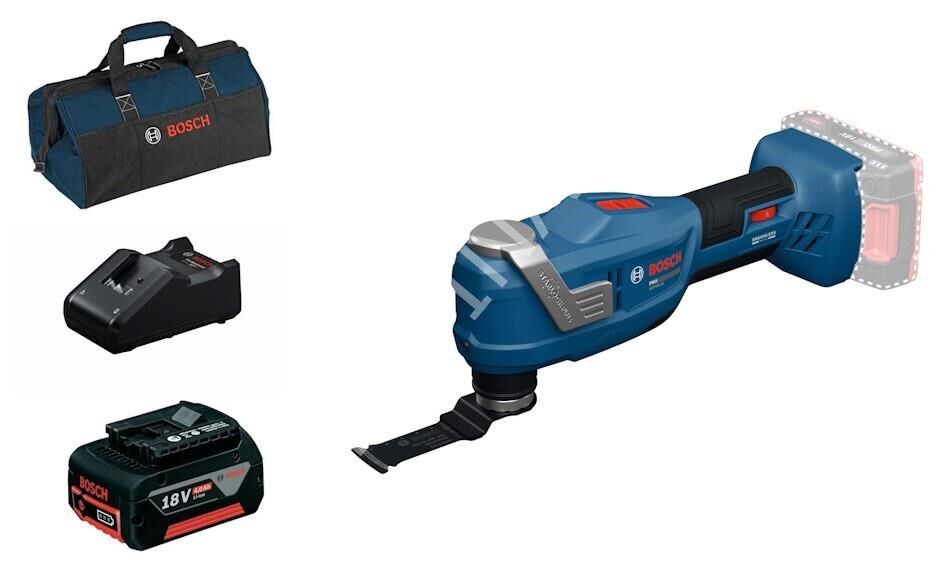 Bosch GOP 18V-30 1x4.0Ah Tek Akülü Salınım Hareketli Makine