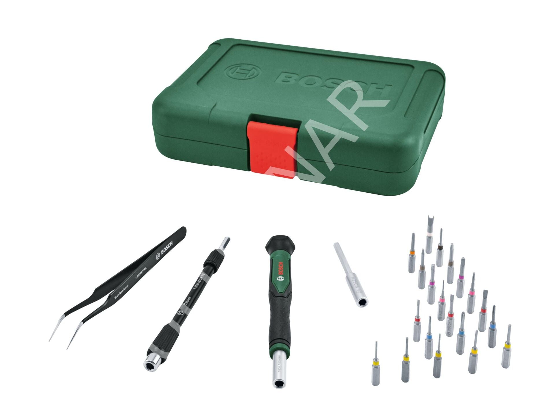 Bosch Hassas Uçlu Tornavida Seti 24 Parça