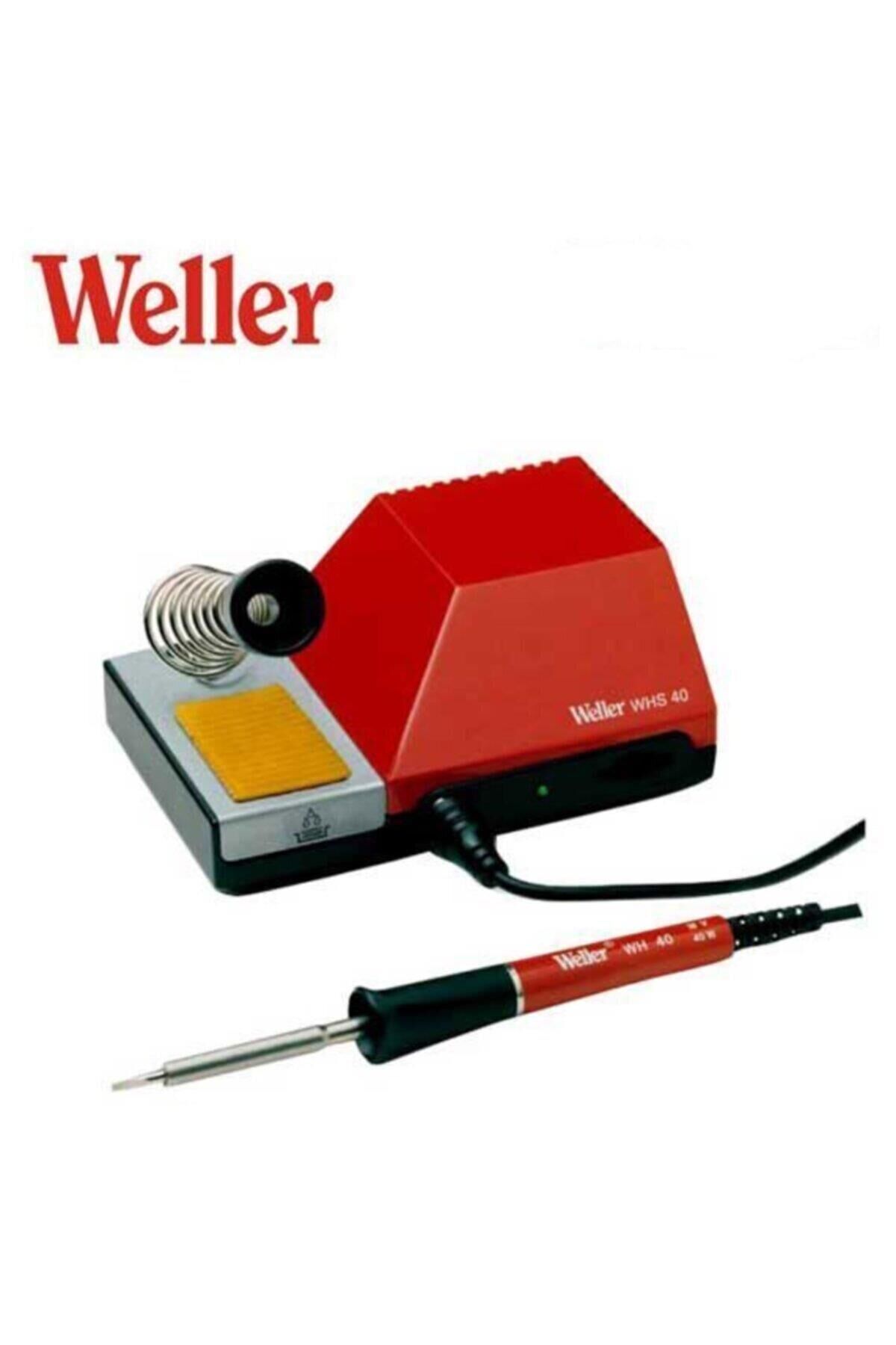 Weller WHS 40 Analog Lehimleme İstasyonu (40W - 200°C - 450°C Isı Ayarlı / Ergonomik Havya Saplı) - WHS-40