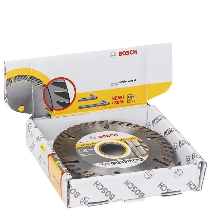 Bosch SFUniversal Elmas Kesme Diski (150 x 22,23 mm - 10 Adet - Genel Amaçlı Kesim) - 2608615062