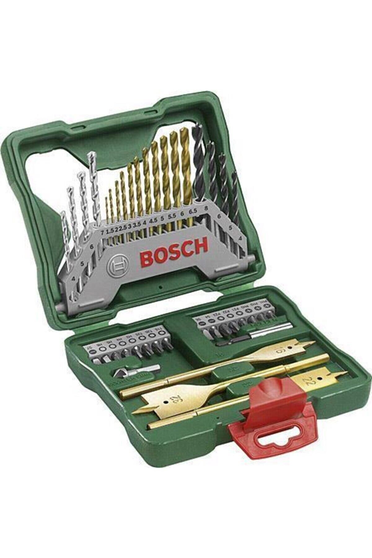 Bosch X-Line 40 Parça Vidalama ve Matkap Ucu Seti (Metal, Taş ve Ahşap Delme Uçları / Mıknatıslı Tutucu Dahil) - 2607019600