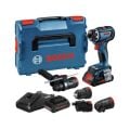 GSR 18V-90 FC Akülü Delme Vidalama 2x4.0Ah