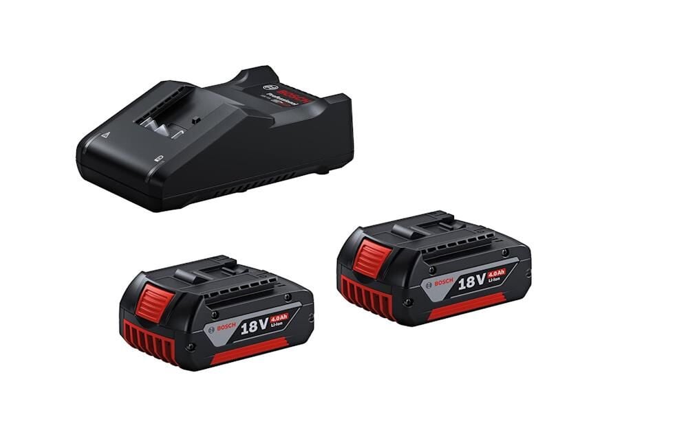 Bosch GBA 18V 2 x 4.0 Ah Akü + GAL 18V-40 Şarj Cihazı Başlangıç Seti - 1600A019S0