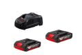 Bosch 18V Başlangıç Seti (2x3.0 Ah + GAL 1880 CV Hızlı Şarj Cihazı) - 1600A012UV-SET