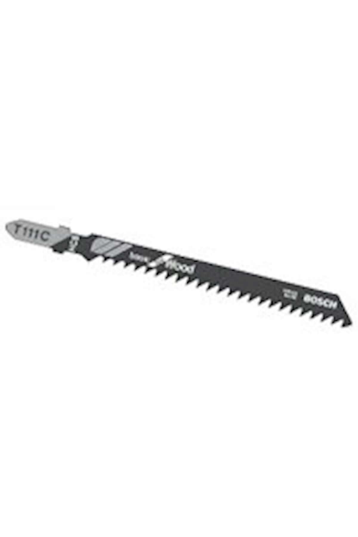 Bosch T 111 C Basic for Wood Dekupaj Testere Bıçağı (5'li Paket - Yumuşak Ahşap ve Kaba Kesim) - 2608630033