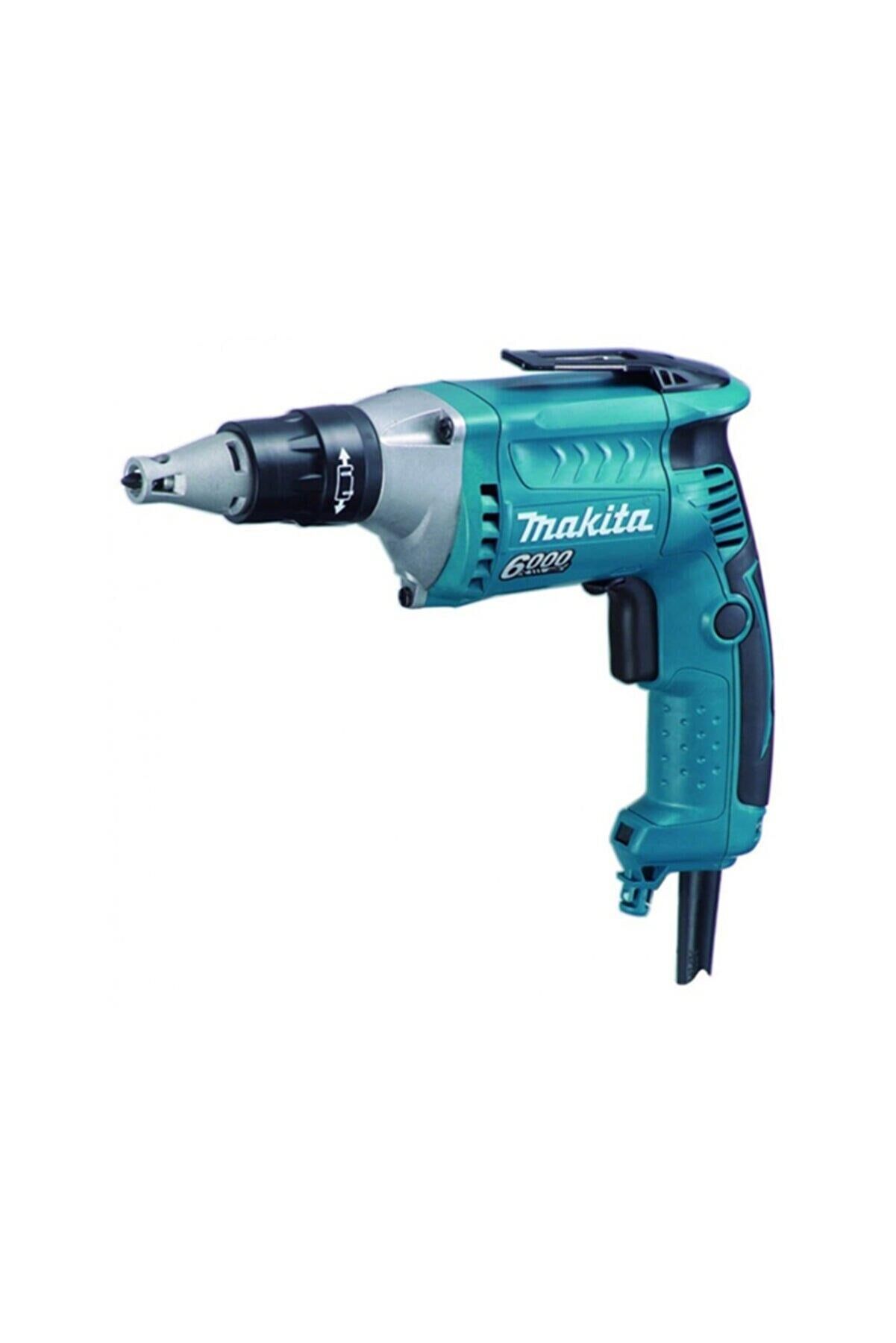 Makita FS6300X Elektrikli Alçıpan Tornavida (570W - 6000 dev/dak / 1/4'' Altıgen Uç Girişi)