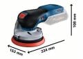 GEX 18V-125 Eksantrik Zımpara Makinesi Solo