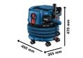 Bosch GAS 18V-12MC Akülü Elek. Süpürgesi (SOLO)