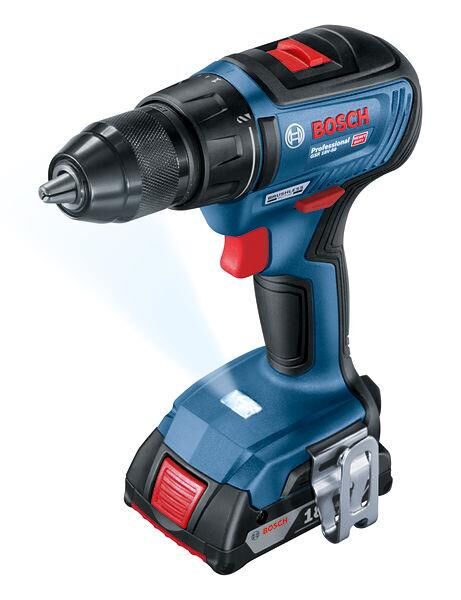 Bosch GSR 18V-50 Akülü Delme Vidalama (18V - Kömürsüz - 2x4.0 Ah) - 06019H5007