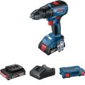 Bosch GSR 18V-50 Akülü Delme Vidalama (18V - Kömürsüz - 2x4.0 Ah) - 06019H5007