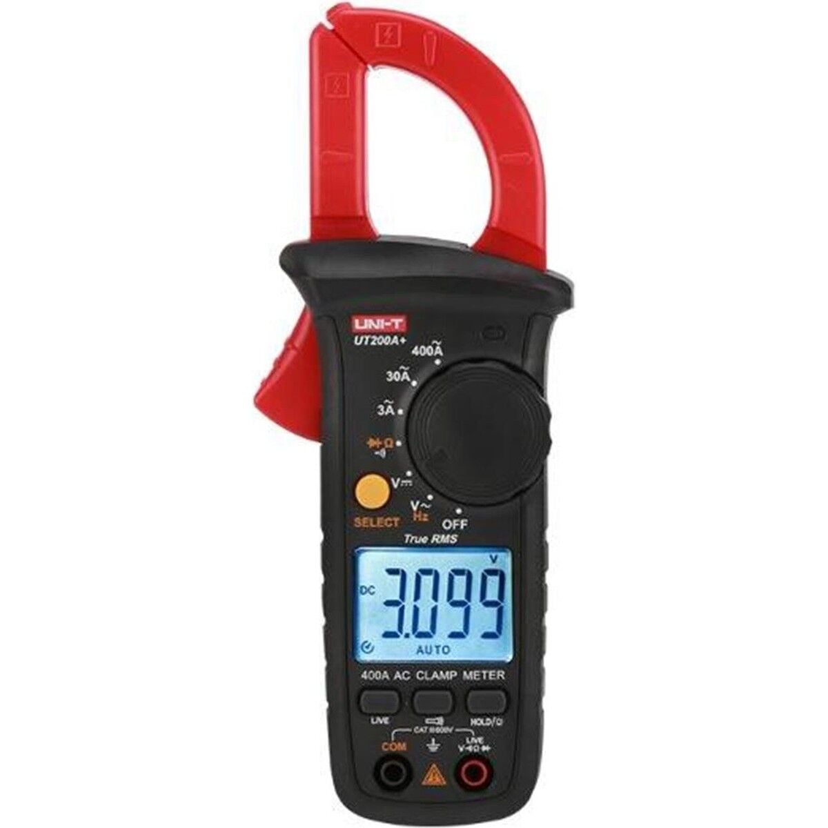 UNI-T UT200A+ Dijital Pensampermetre (200A AC - 600V - Arkadan Aydınlatmalı) - UT200A+