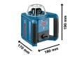 Bosch GRL 300 HV Profesyonel Rotasyonel Lazer Seti (Alıcı ve Uzaktan Kumanda Dahil) - 0601061501